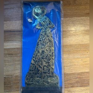 VINTAGE 1970 THE LACE LADY BRASS RUBBING MARGARET FRANCIS PEYTON